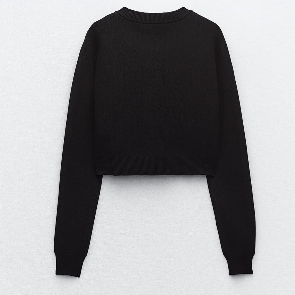 Zara Buttoned Knit Cardigan 5536/106 337/015 - Picture 6 of 7